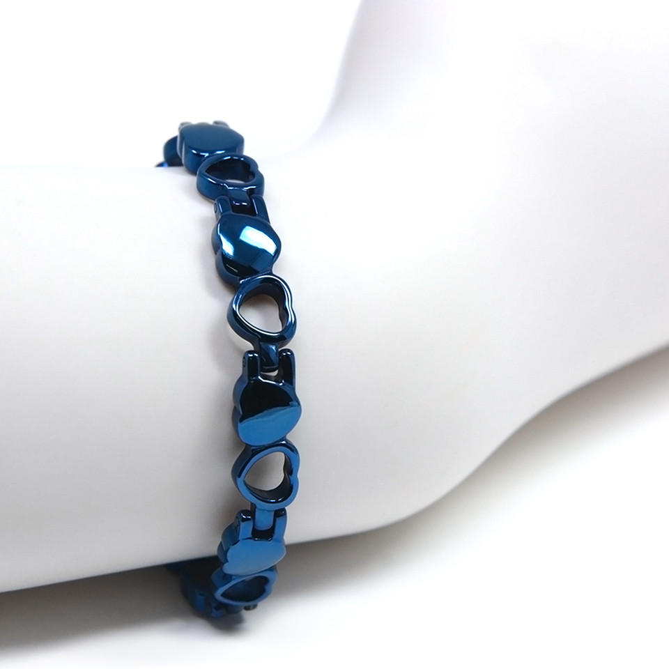 <img src=" womens  stainless  .png" alt="casual magnetic therapy jewelry  strong worn       Magnetic  bracelet Jewelry Novoa Women 's - 12,800 Gauss B185QN  ">