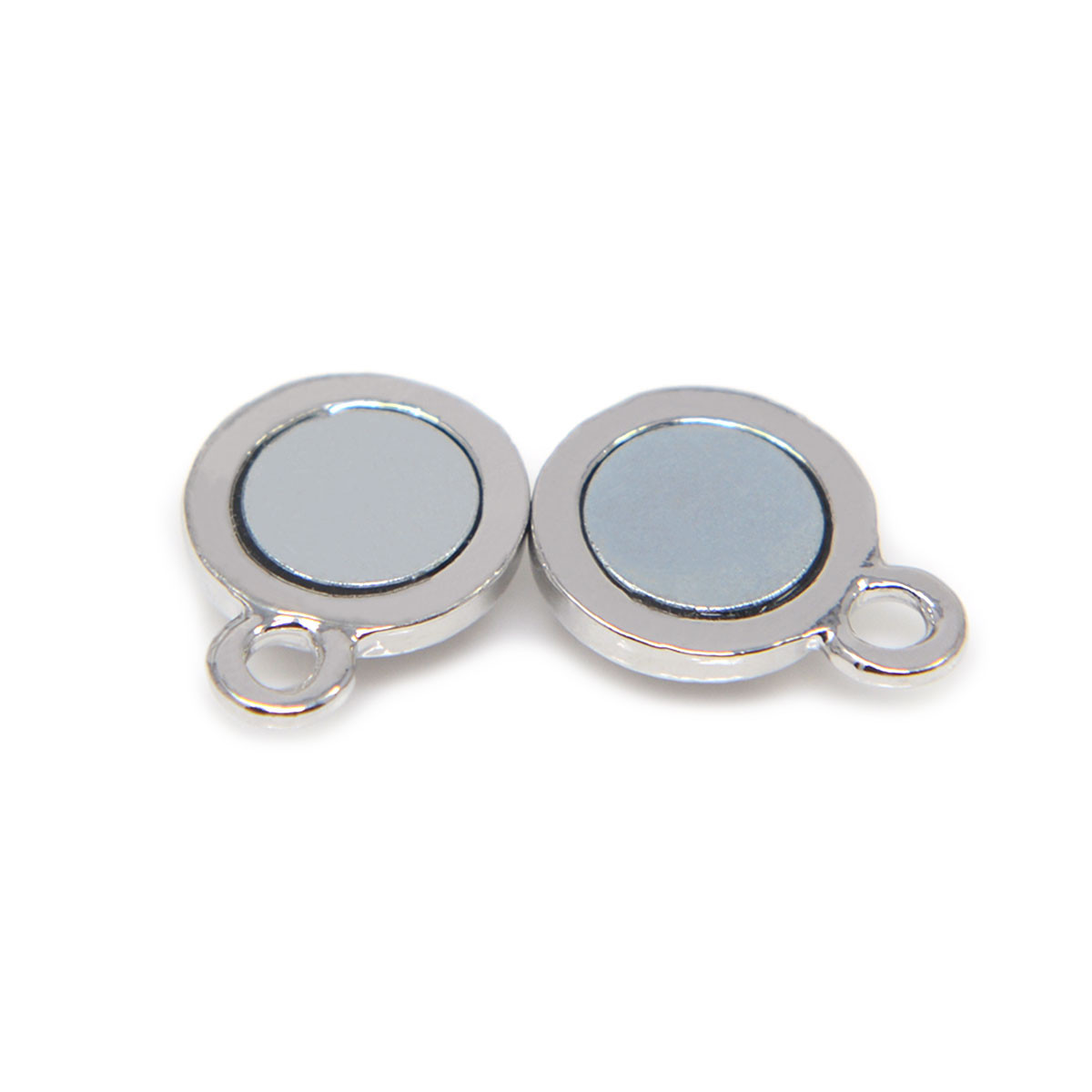 Bracelet Clasp Silver Magnetic Pumpkin Neodymium (CK-033)
