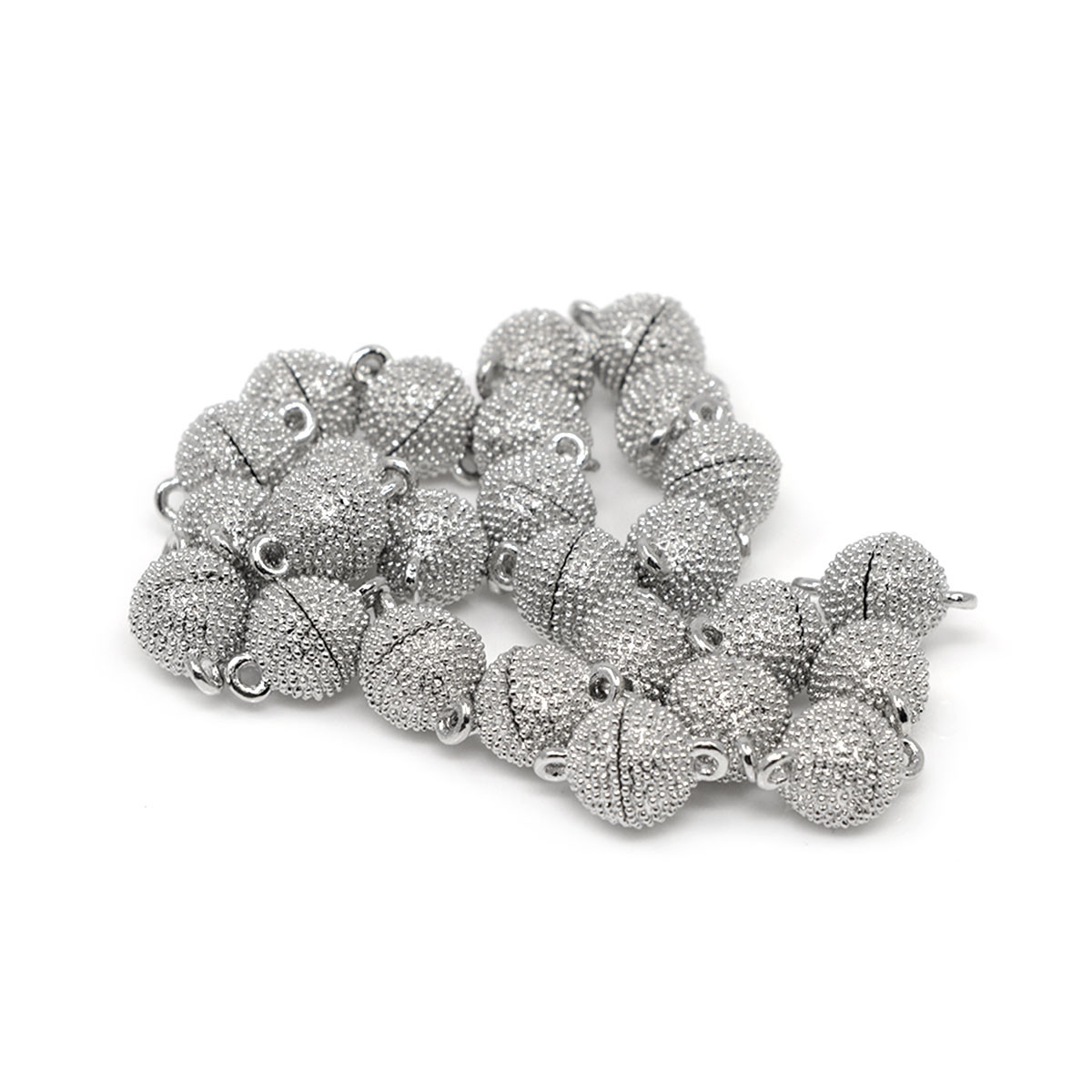 <img src="Silver Plated Beaded Texture Neodymium Magnetic Bracelet Clasp  Magnetic Bracelet Clasp.png" alt=" magnetic  magnet bracelet clasps strong magnetic clasps for jewelry">