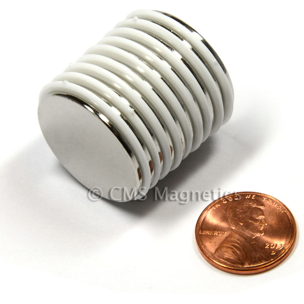 1X1/16" N45 Disc Neodymium Magnet