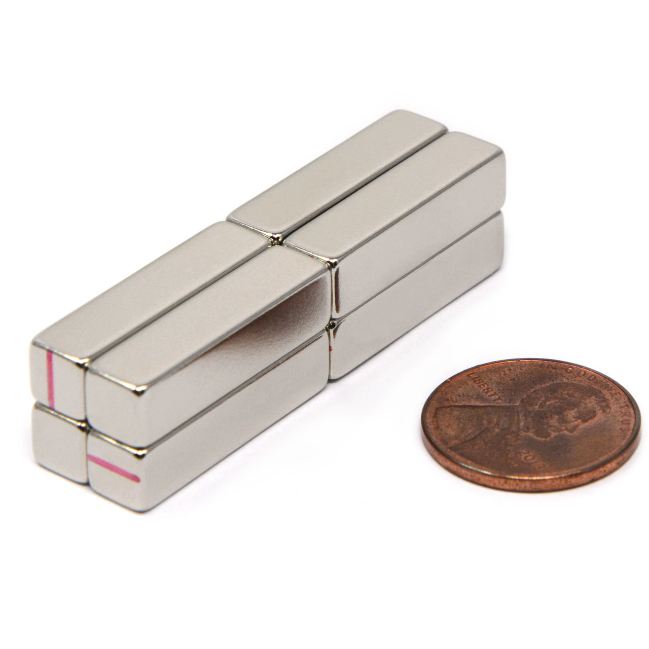 1/4"x1/4"x1" Neodymium Rare Earth Block Magnet