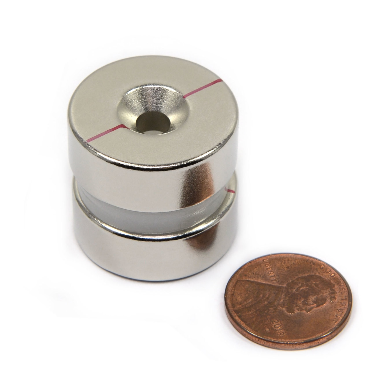 Strong Rare Earth Magnet with 10 Countersunk Hole