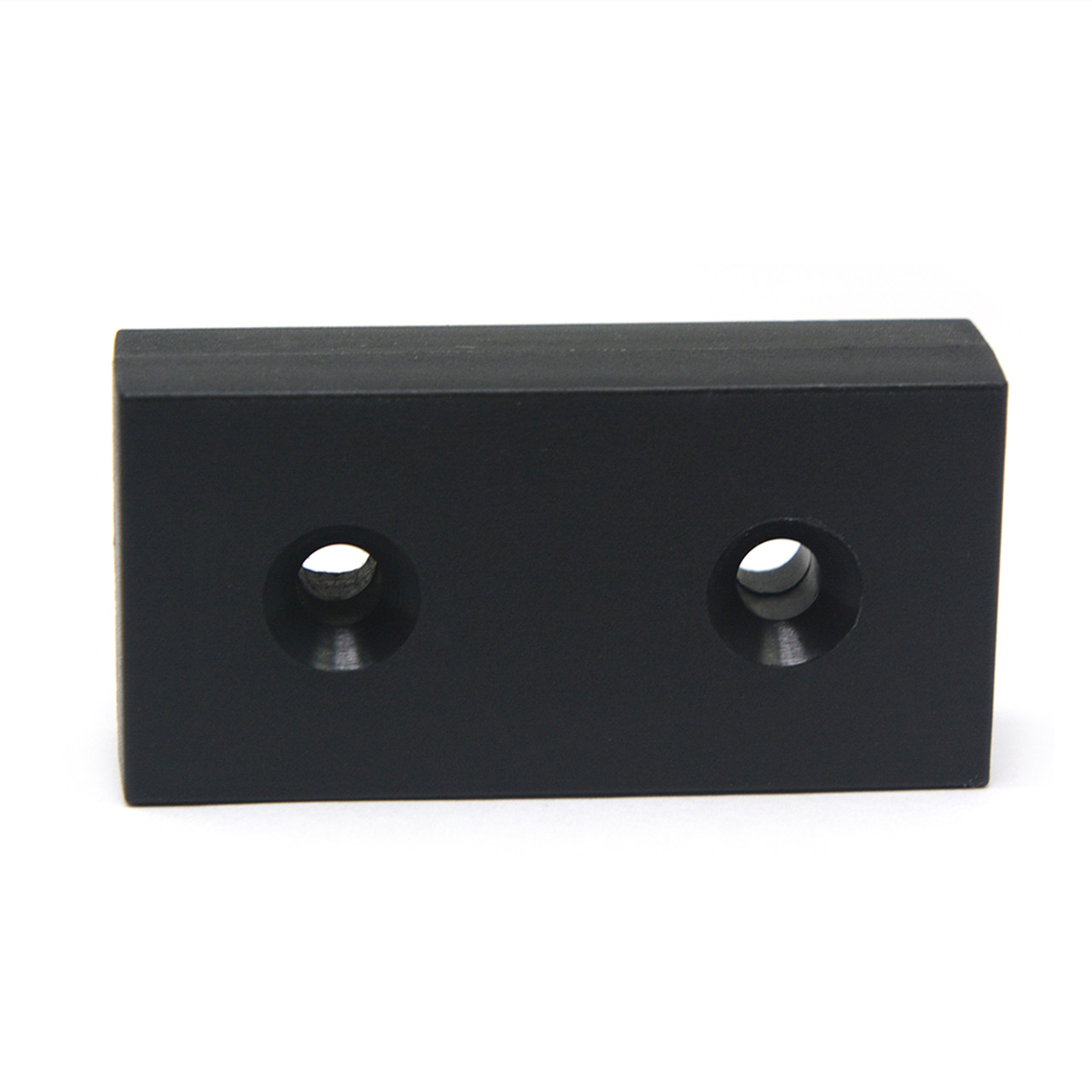 Plastic Coated N52 Block Magnet with Countersunk Holes