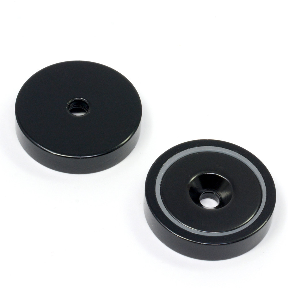 black round base magnets
