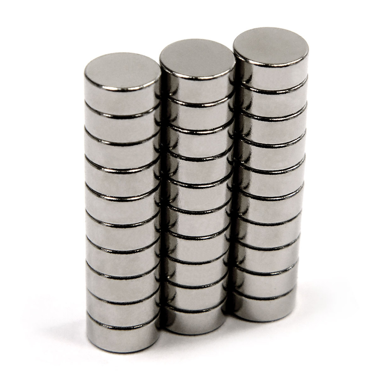 1/2 x 1/32 Inch Thin Neodymium Rare Earth Disc Craft Magnets N52 (60 Pack)  for Sale