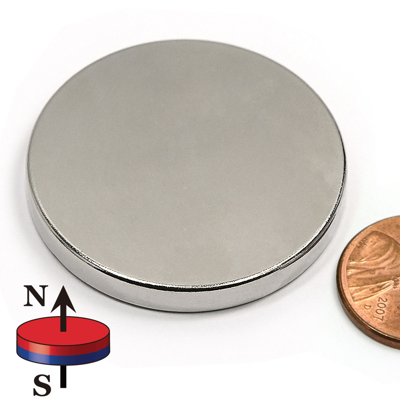 Neodymium Disc Magnets w/ 3M Adhesive Rare Earth