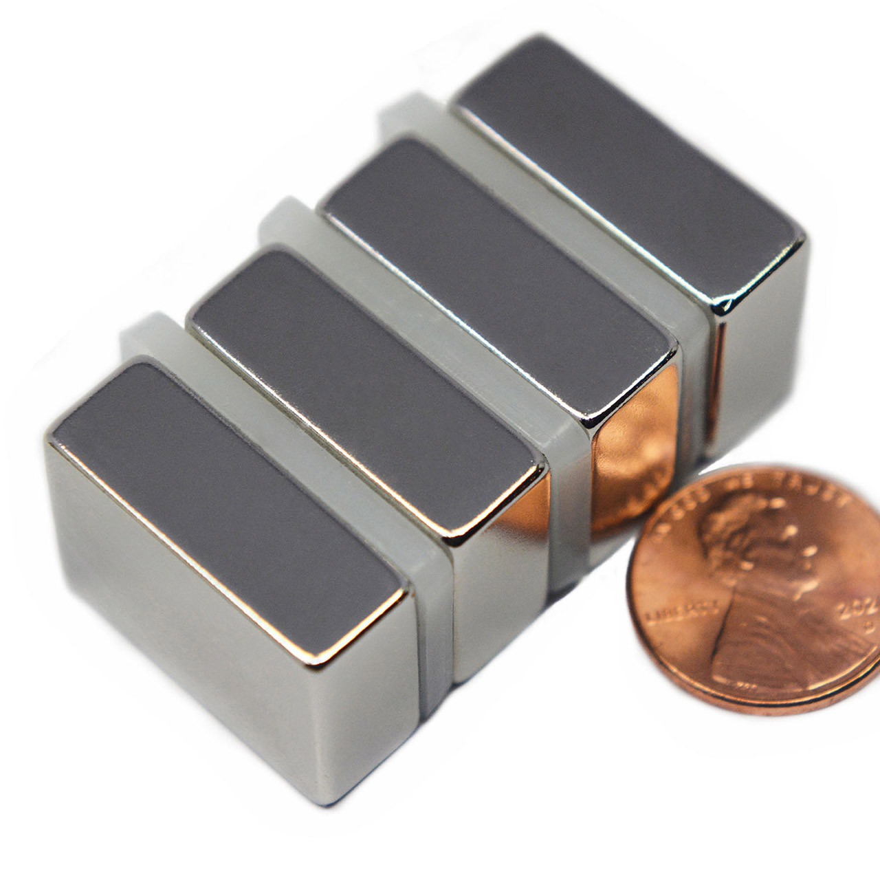 N52 Block Rare Earth Magnet 1x0.75x0.375