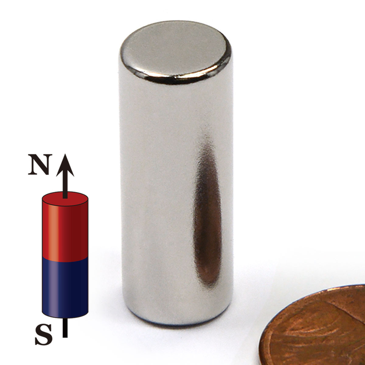 Magnete Super Forte 75mm Magnete Al Neodimio Super Potente Con Occhiello - Diametro 75 Mm, Forza Fino A 155 Kg, NDFEB Grado N35 Magnete N35