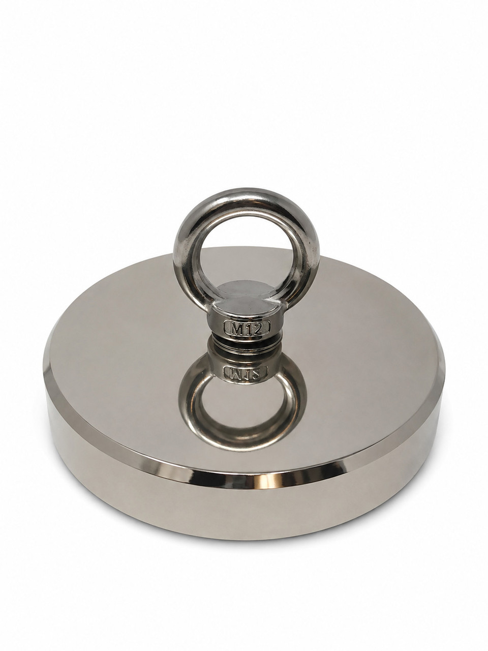 1350 LB Neodymium Fishing Magnet - Heavy Duty 5.4 Inch Diameter