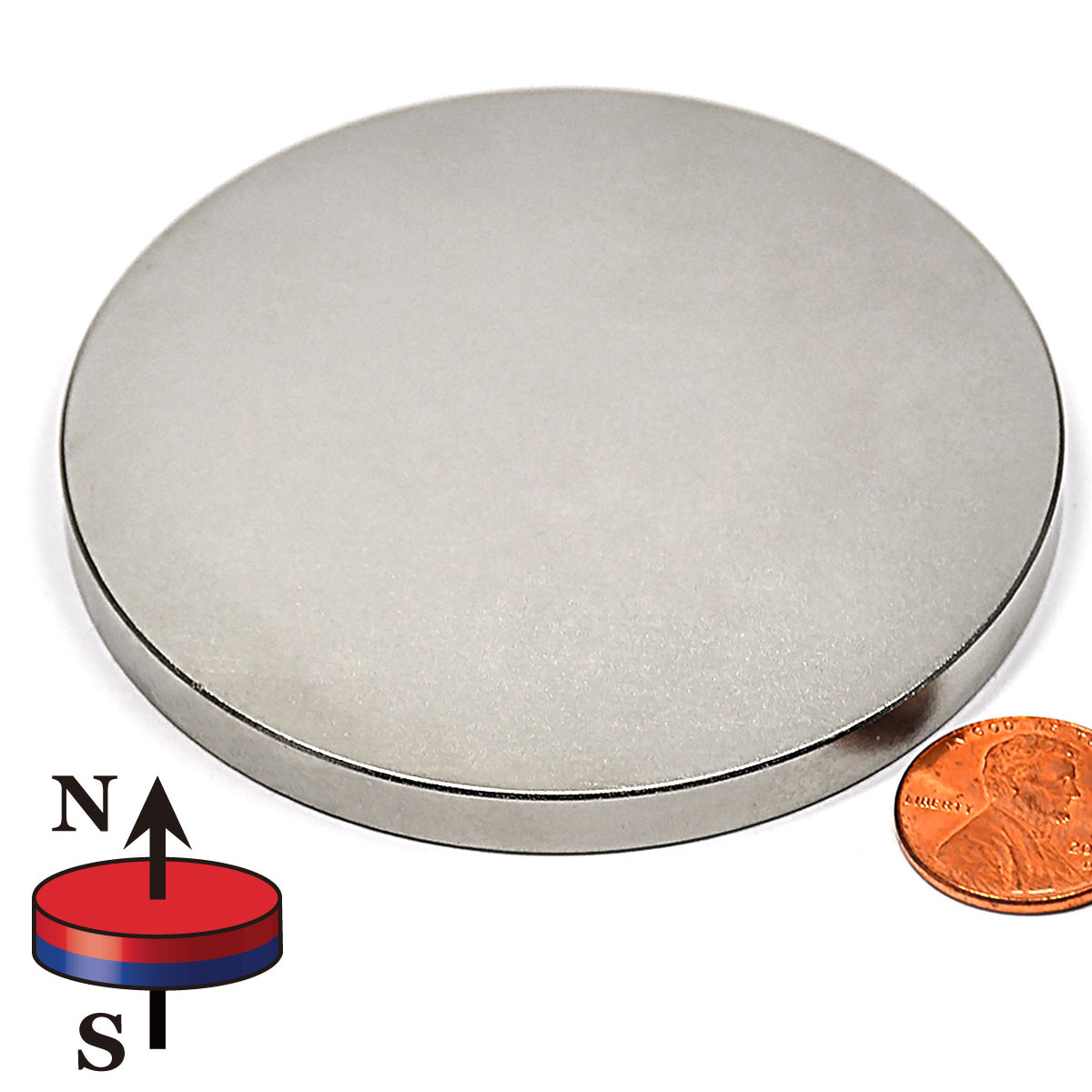 N45 Neodymium Disc Magnet 3x1/4
