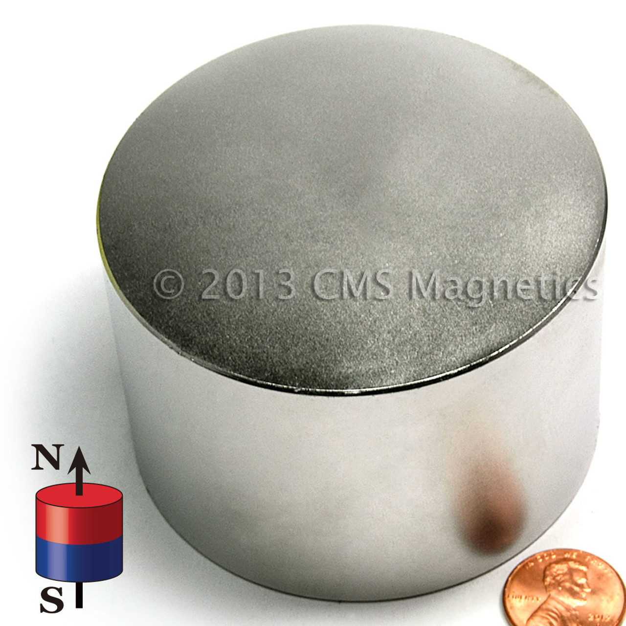 Large Disc Neodymium Magnet 3x2