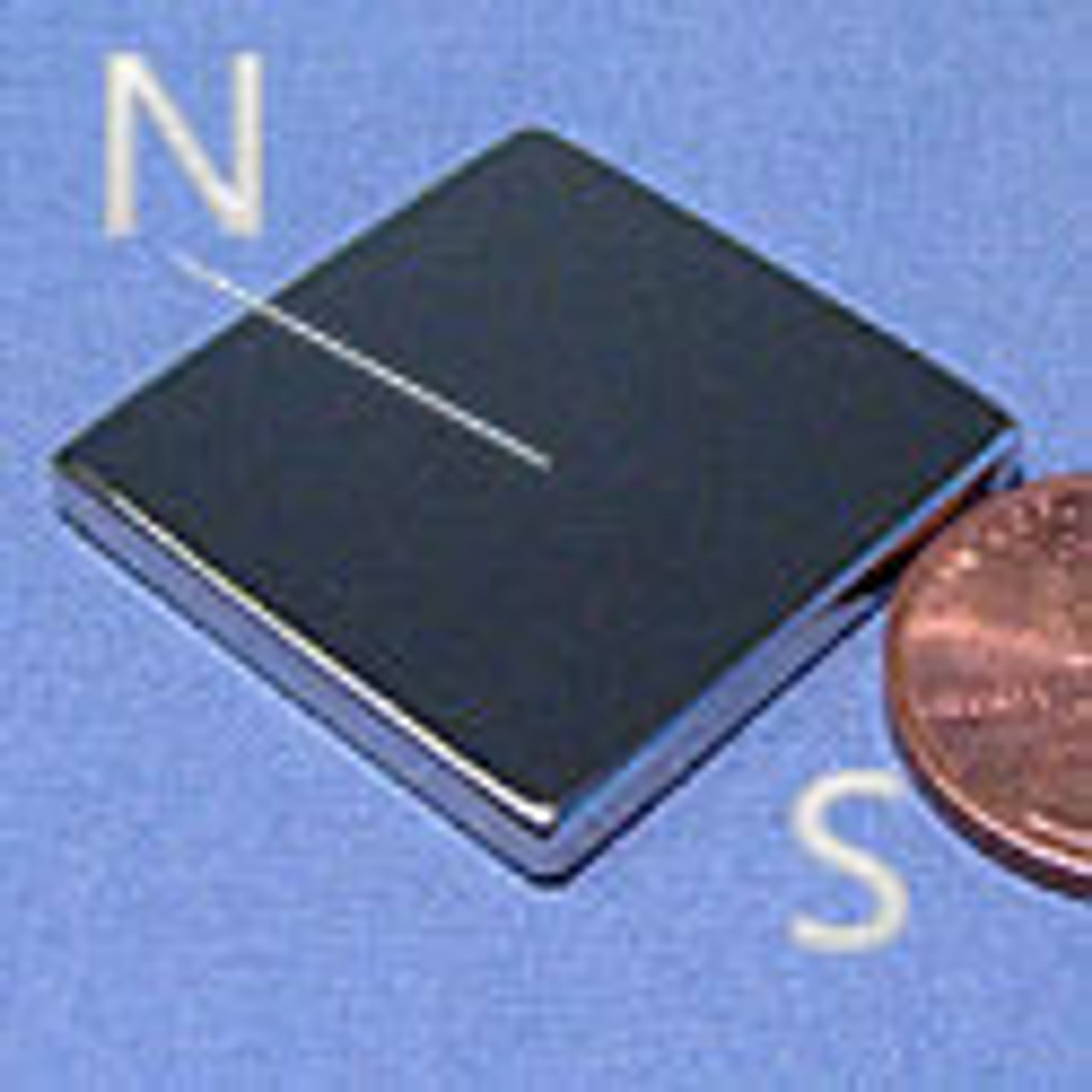 N45 Block Magnet 1x1x1/8" Neodymium Rectangular Magnet