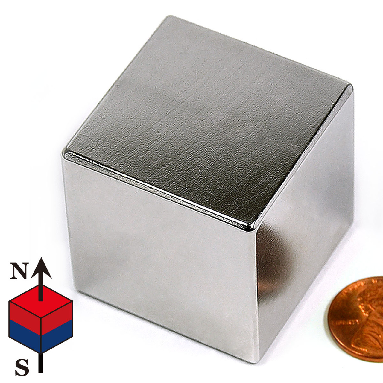 1 1/2" Cube Neodymium Magnet