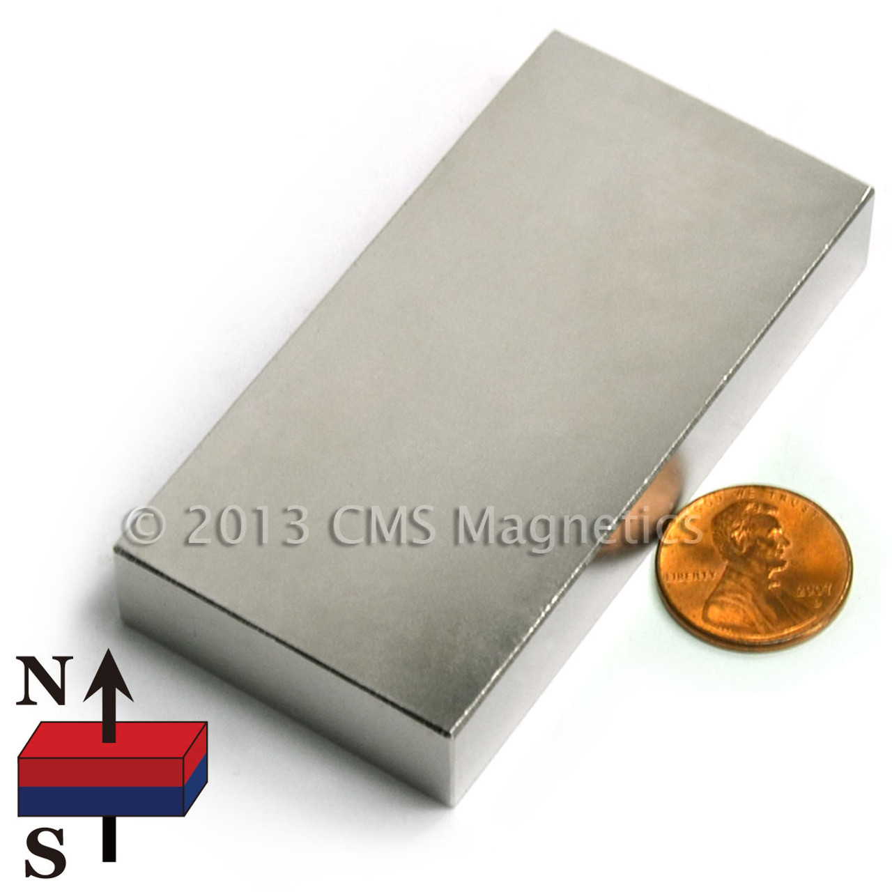 3"X1.5"X0.5" NdFeB Rare Earth Magnets