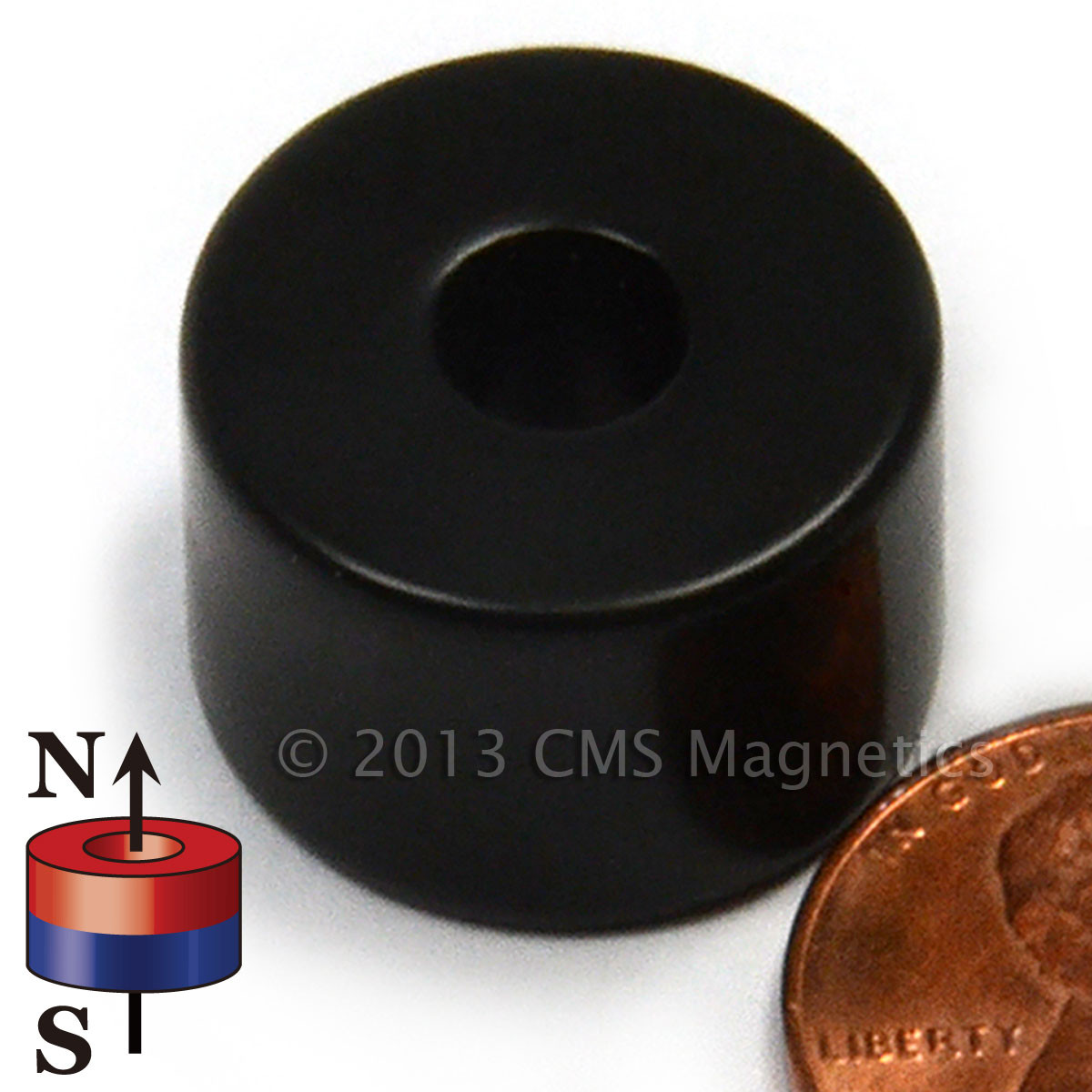 N42 Rare Earth Ring Magnet Waterproof