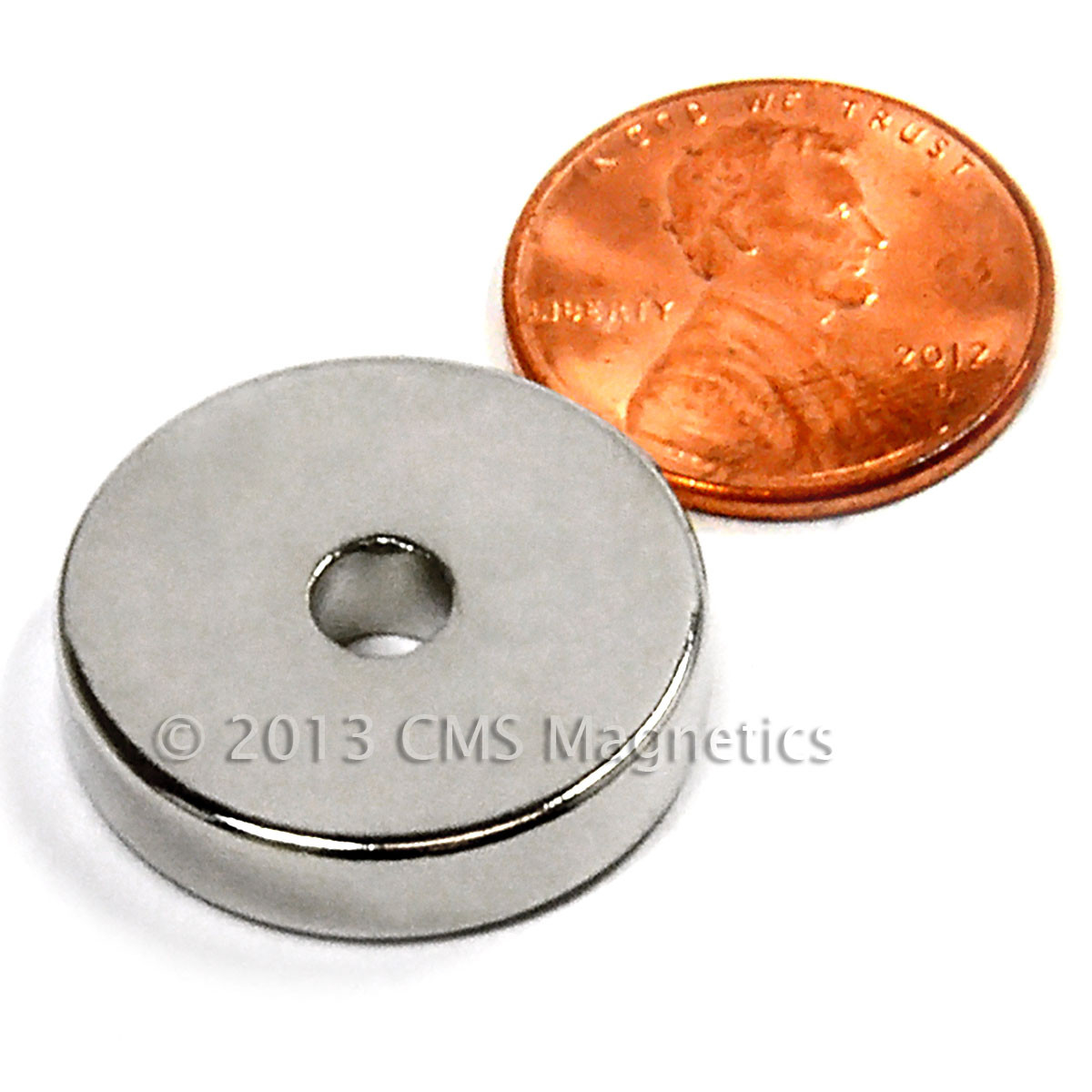 N42 Ring Magnet for Crafts 7/8 x 1/5 Strength
