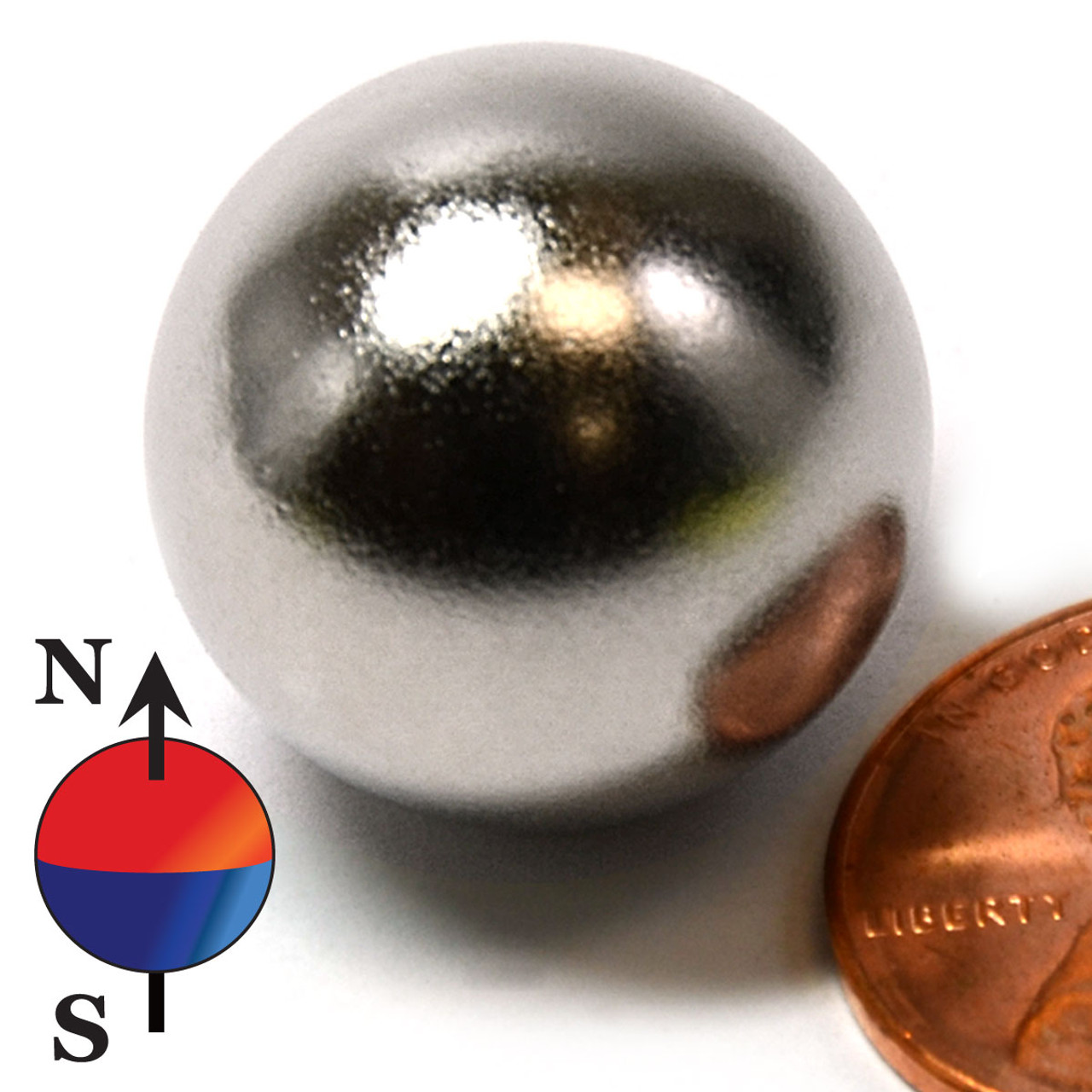 Sphere Neodymium 3/4" Grade N42 (NS00642NM)