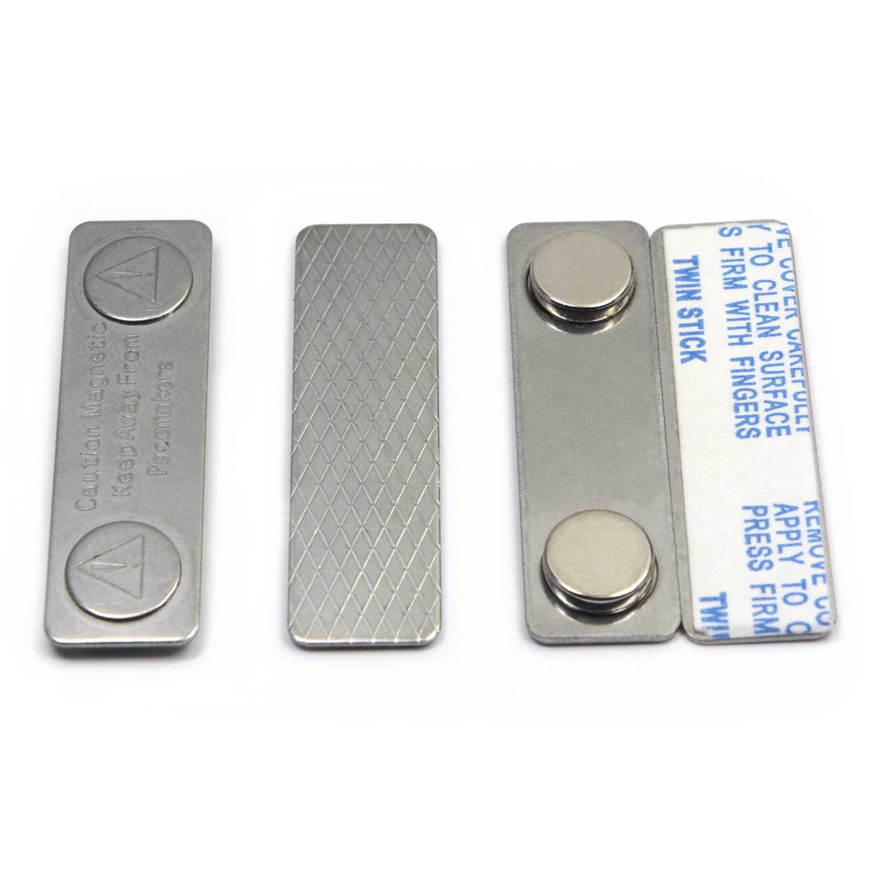 Neodymium Name Badge Magnets with 3M Adhesive for Secure Use