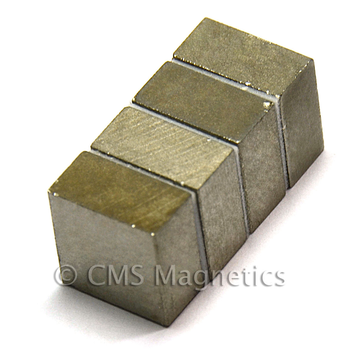 Block SmCo Magnets SmCo Magnets Block 1/2X1/2X1/4" Samarium Cobalt Magnets 608 F Temperature