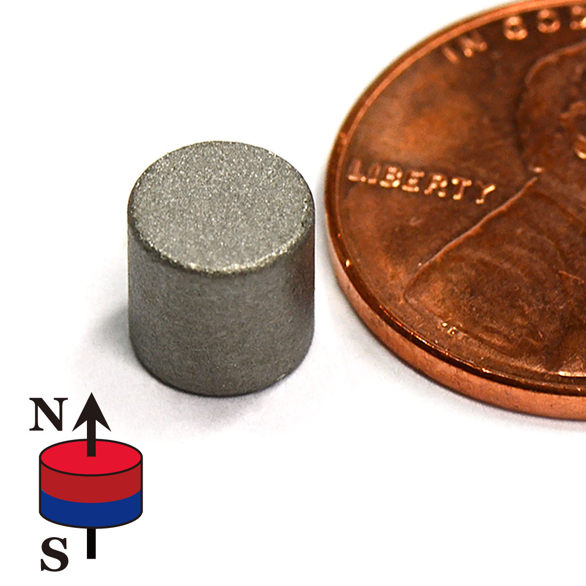 1/4" Samarium Cobalt Magnets for High-Temperature Use
