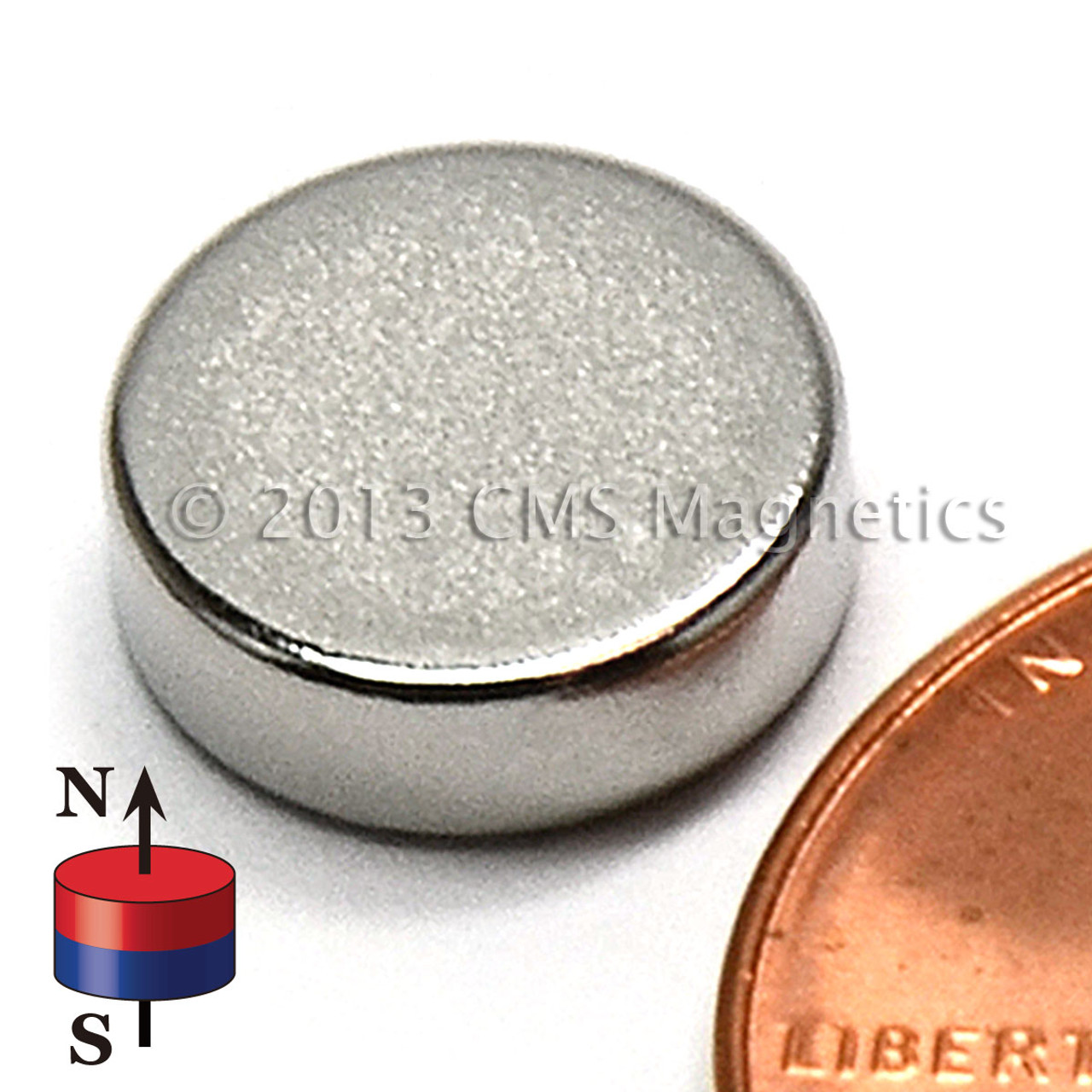 Ud tin Resonate N50 Neodymium Magnets Disc Dia 3/8x1/8" Rare Earth