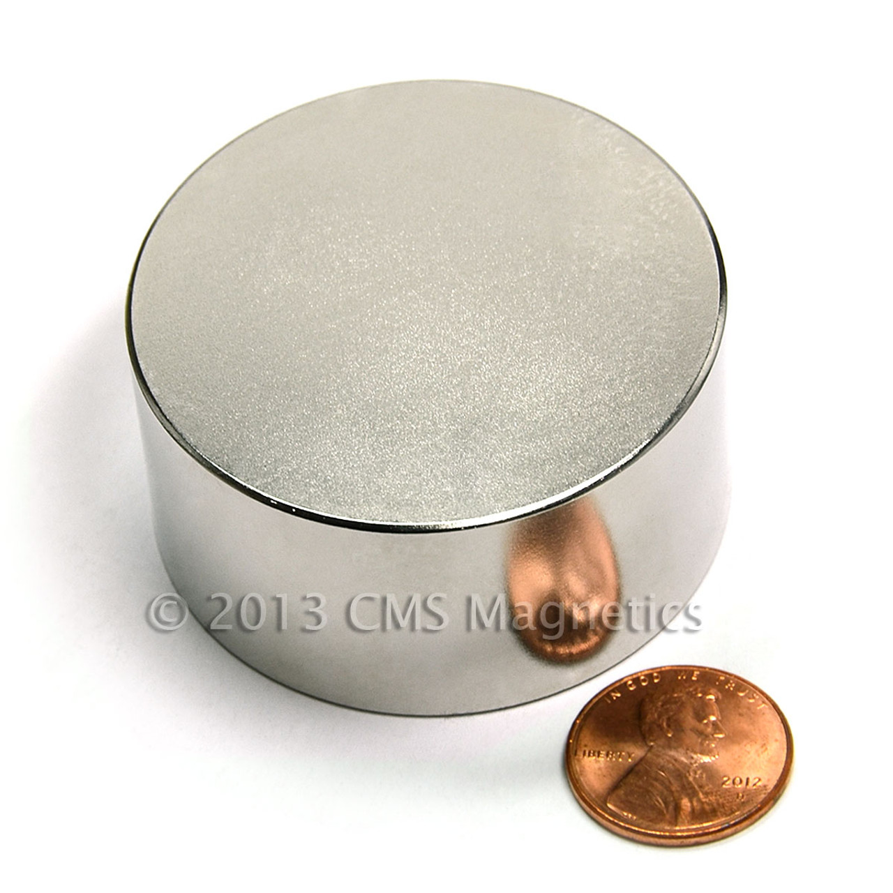 212 lb pull strength neodymium disc magnet