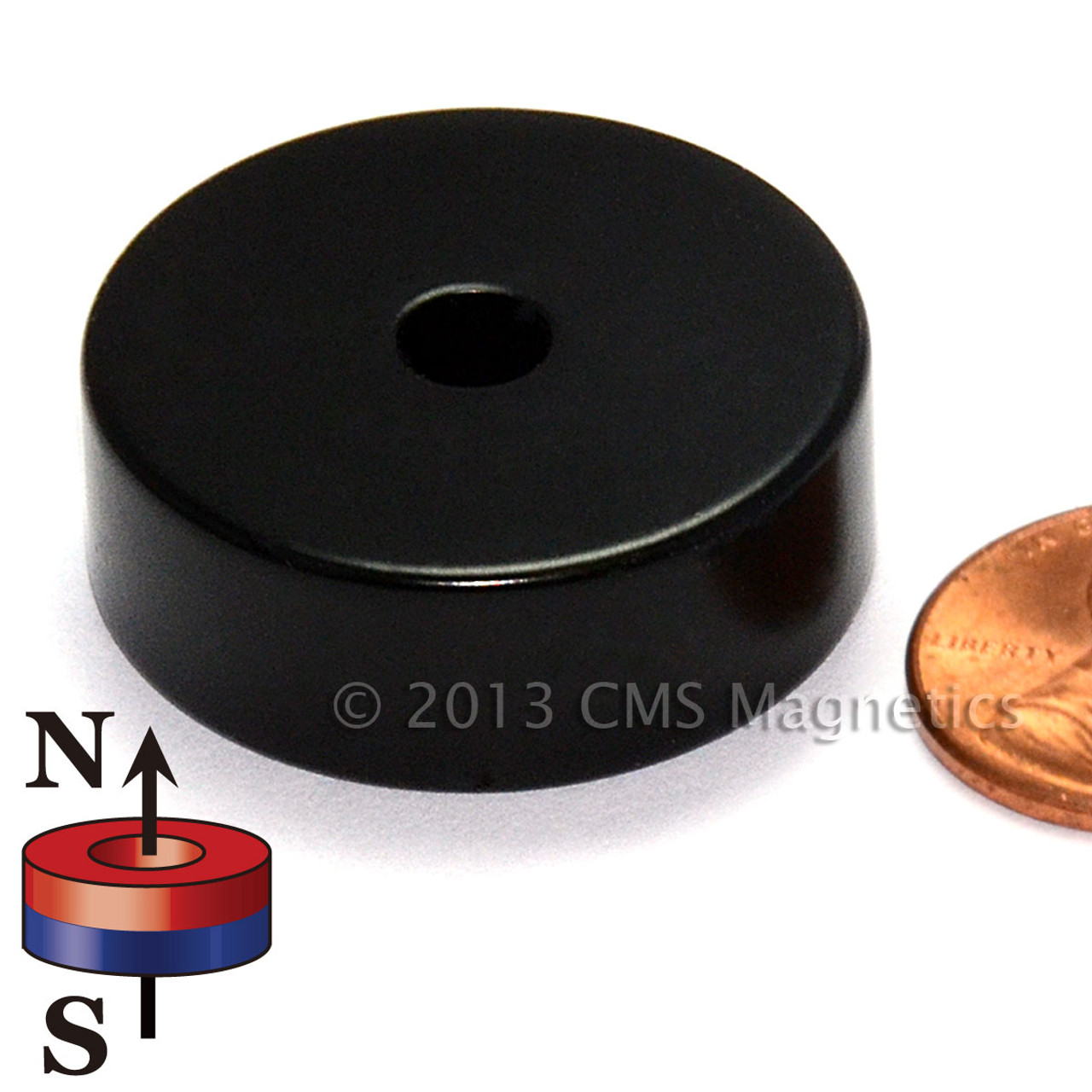 Neodymium Ring Magnet Epoxy Coated