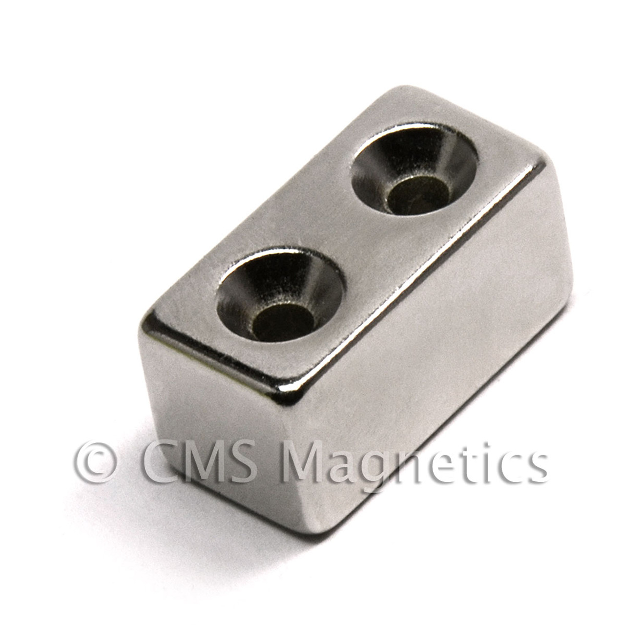 Countersunk Block Magnets