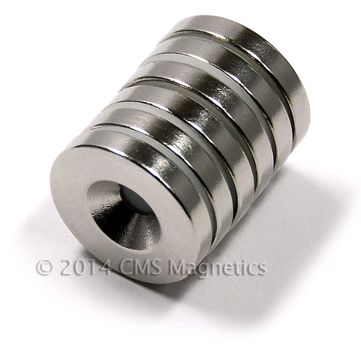 Neodymium Magnet with Hole for Easy Screw Mounting