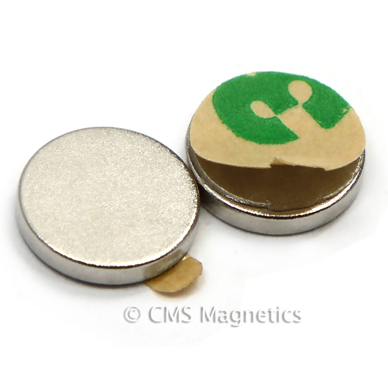 Neodymium Disc Magnets w/ 3M Adhesive Rare Earth