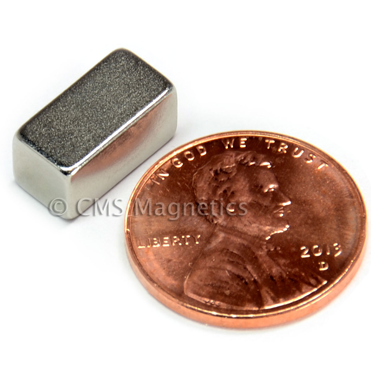 Rectangle Neodymium Magnet N50 1/2"x1/4"x1/4" Neodymium Rare Earth Block Magnet