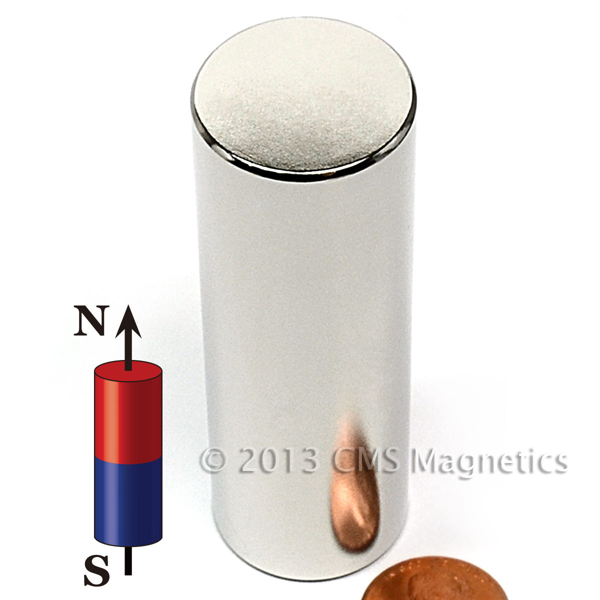 1"X3" NdFeB Rare Earth Magnet