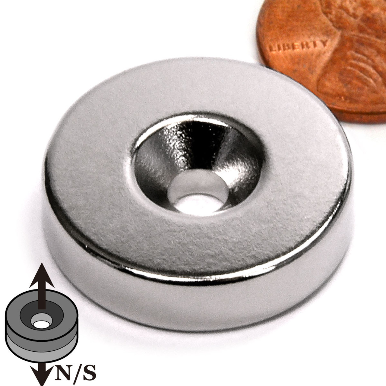 Countersunk Hole Neodymium Magnet