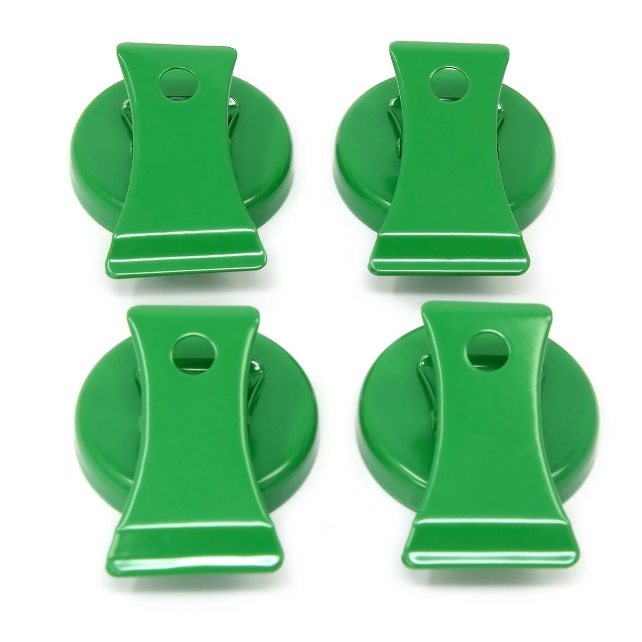 4 ct. Magnetic Clips for Cabinet or Magnetic Whiteboard Single Color