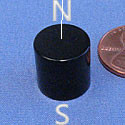 N45 23.3 LB Pull Dia 1/2x1/2" Neodymium Magnet Epoxy Coated