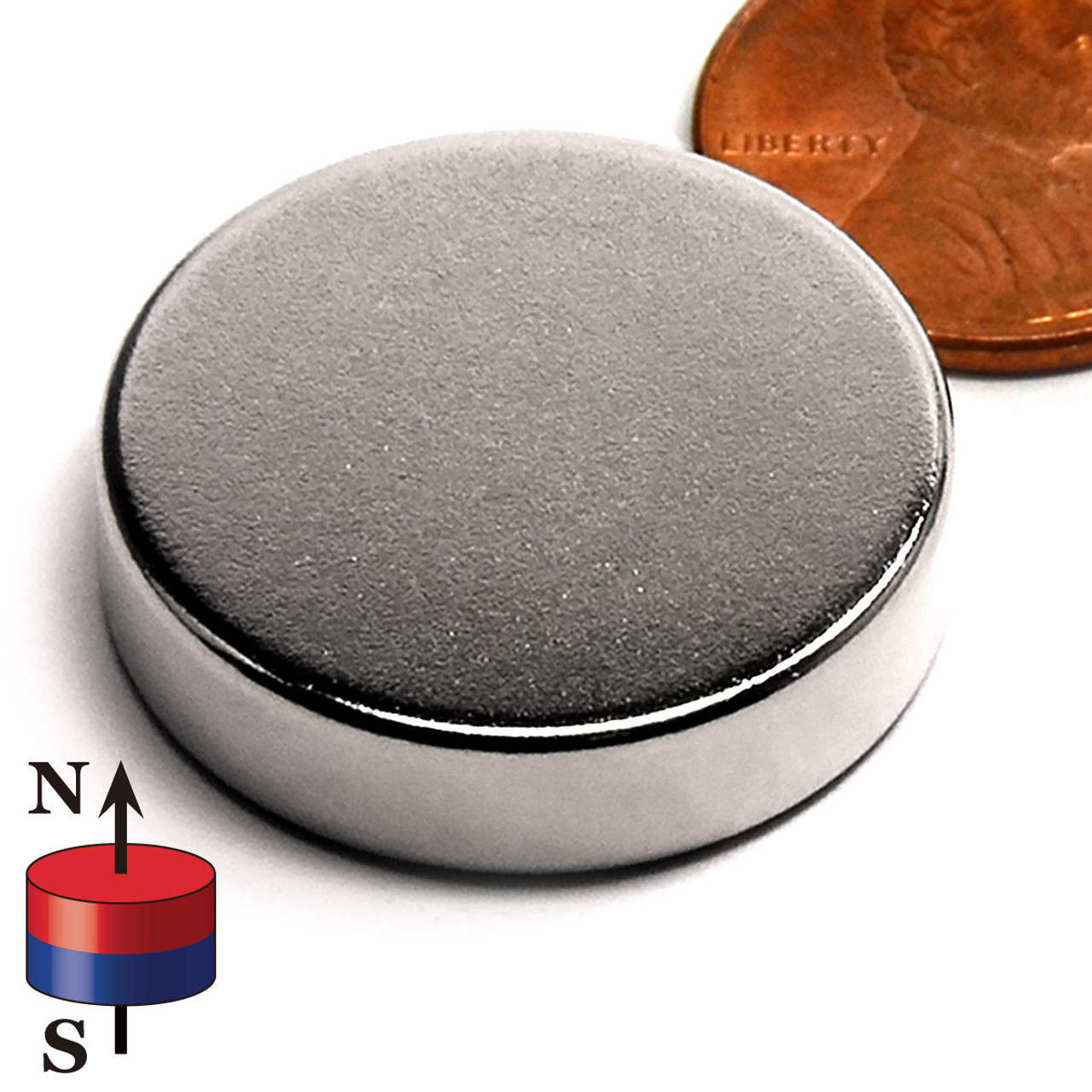 N52 1x1/4" Neodymium Disc Magnets