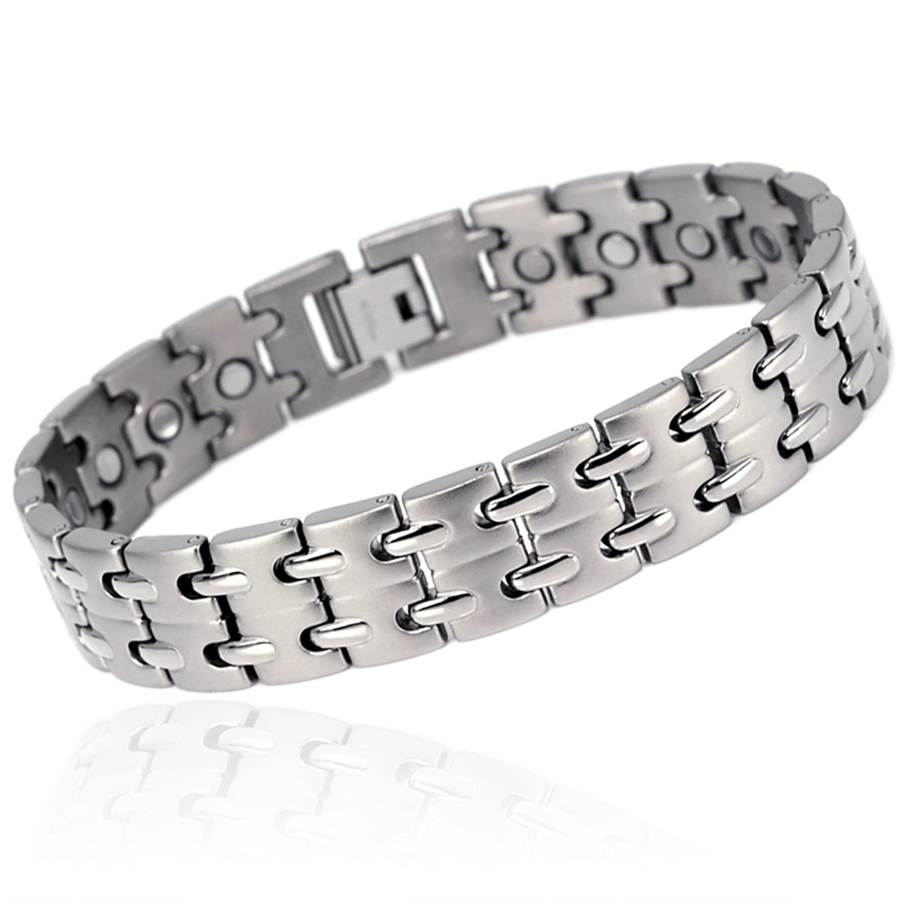 magnetic bracelet Novoa Men 's Titanium