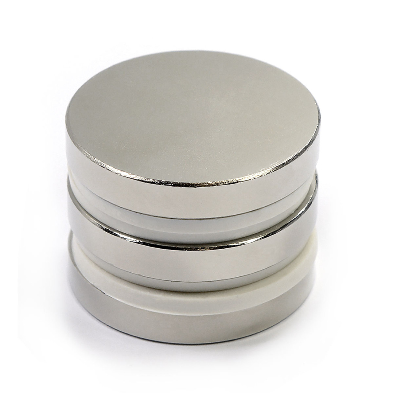1/2 x 1/32 Inch Neodymium Craft Magnets N52 with 3M Adhesive (50 Pack)