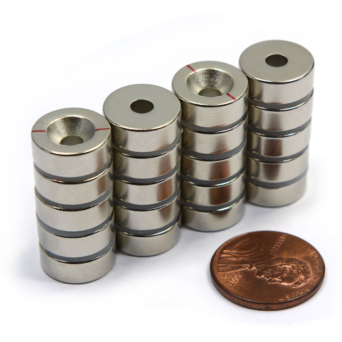 1/2 x 3/16" with #6 CounterSunk