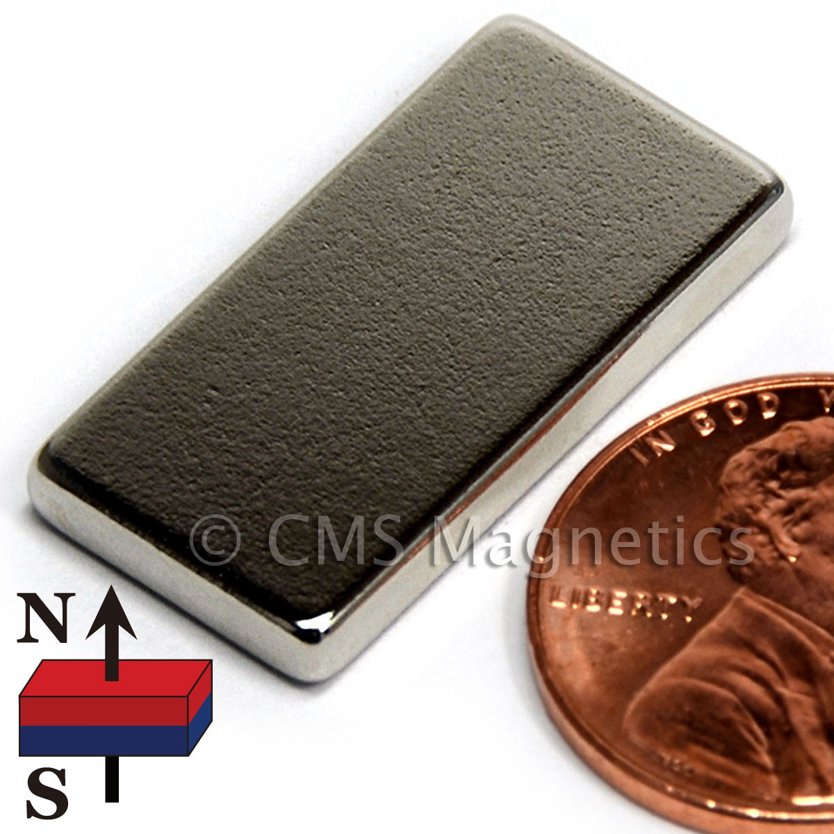 1"x1/2"x1/8" Neodymium Magnets