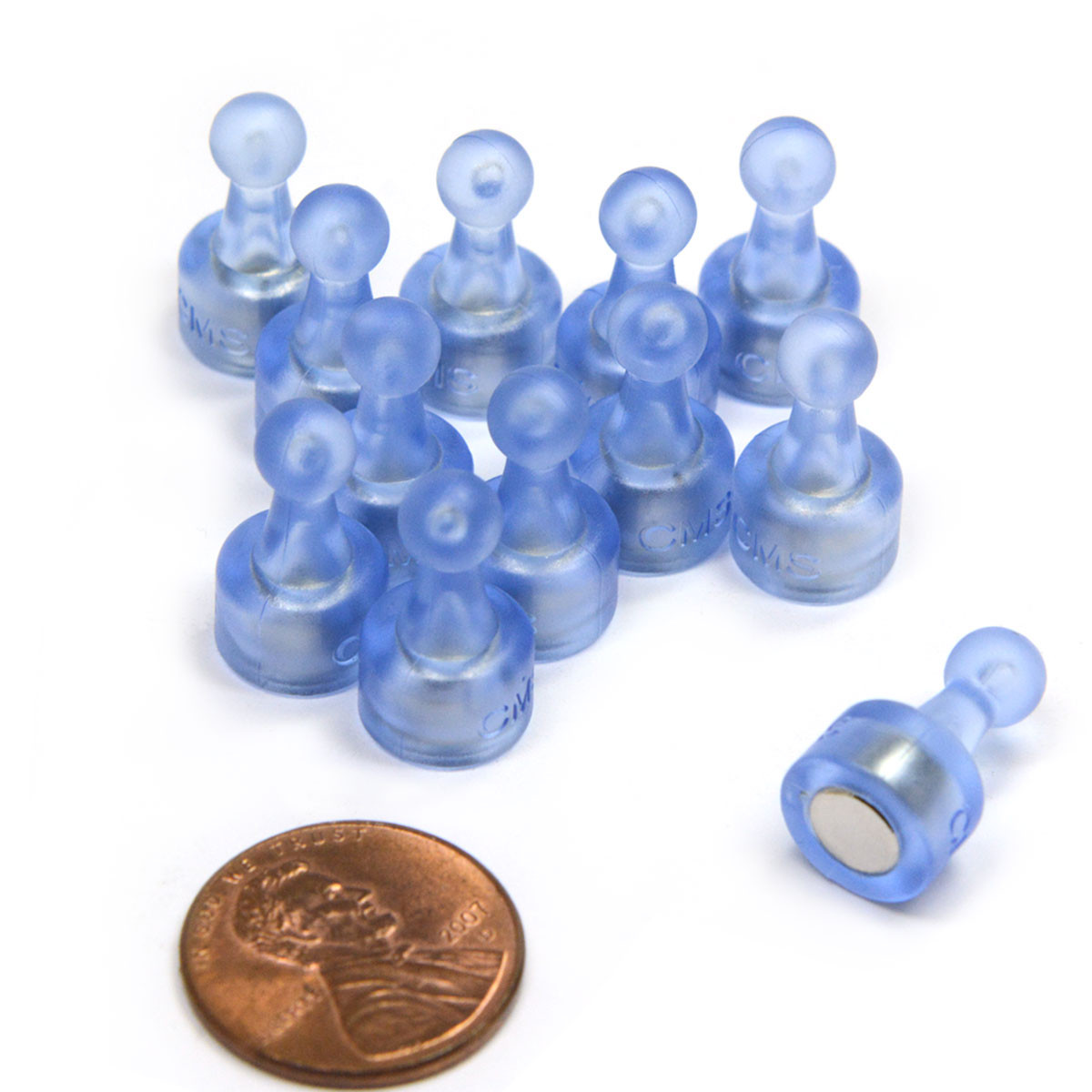Magnetic Pushpins Blue Color
