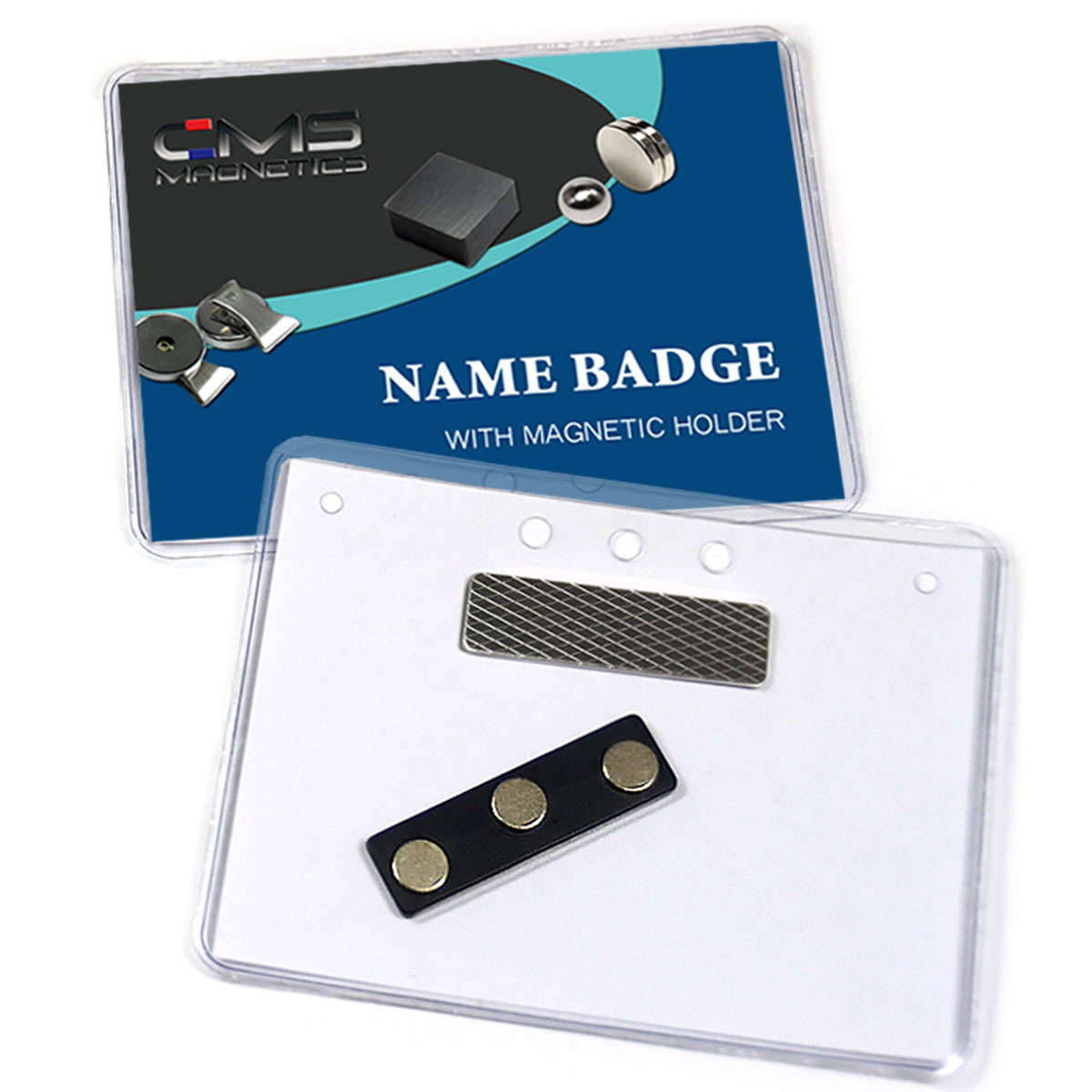Magnetic name badges