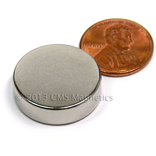 Neodymium Disc Magnet  7/8X1/4"