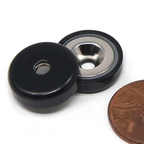 16 LB Neodymium Cup Magnet with 5/8 Inch Diameter and Countersunk Hole