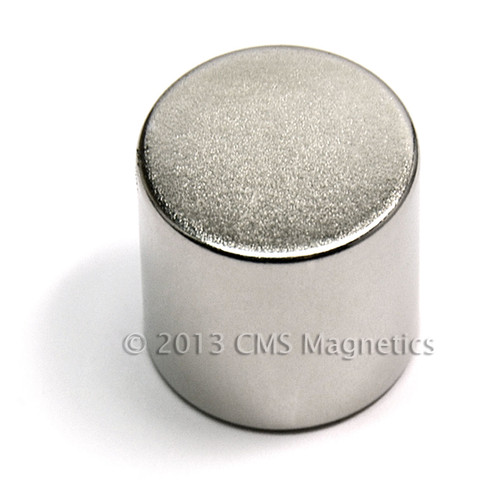 Cylindrical Neodymium Magnet Dia 7/8X7/8"