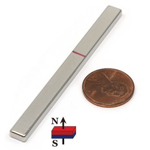 N52 Neodymium Bar Magnet 3x1/4x1/8