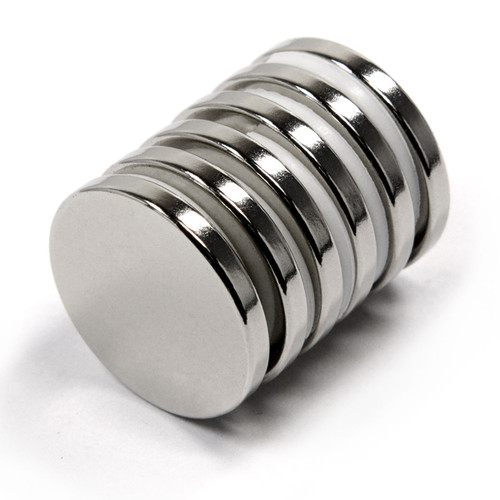 1x1/8" N50 Disc Neodymium Magnet