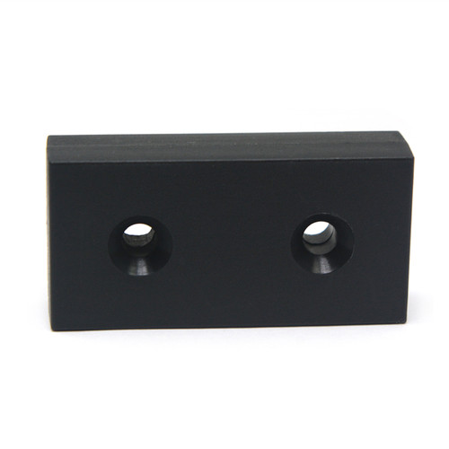 Plastic Coated N52 Block Magnet with Countersunk Holes