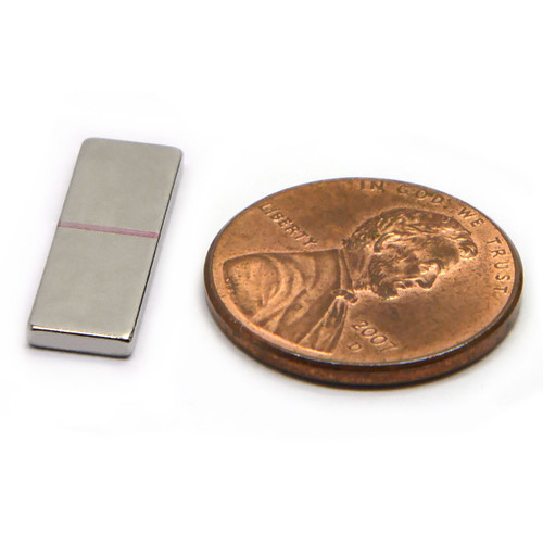 3.2 lb pull ultra-strong rectangular magnet