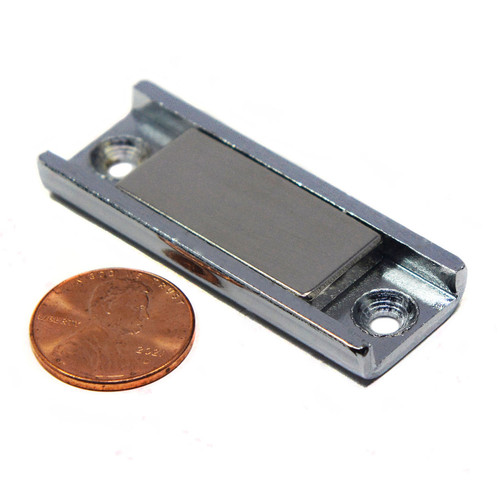 Neodymium Pot Magnet 2x0.75x0.25"